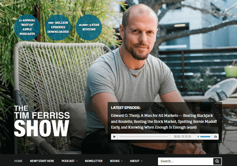 Blog personal de Tim Ferriss