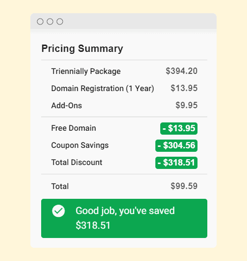 greengeeks eco lite pricing