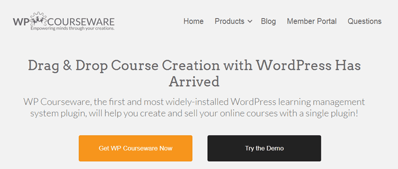 Plugin WPcourseware WordPress LMS