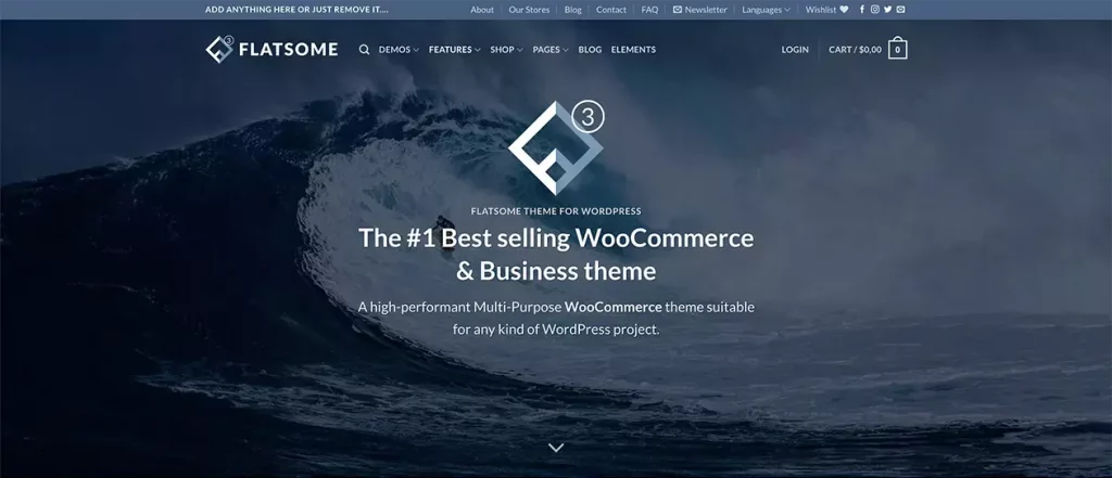 flatosme miglior tema woocommerce