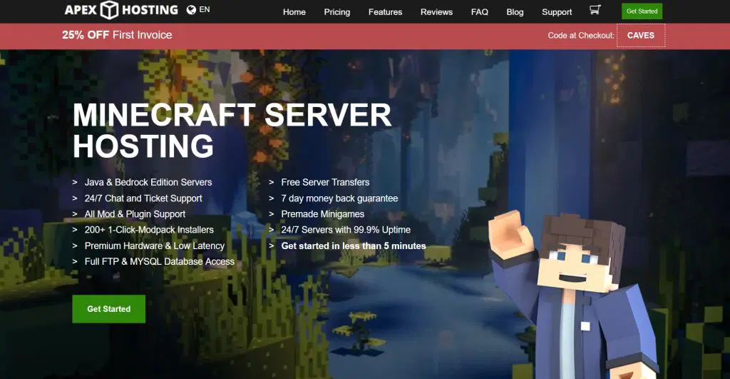 Apex Hosting MineCraft 