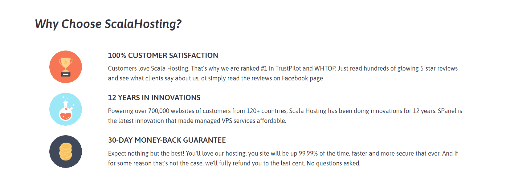 why choose scala hosting