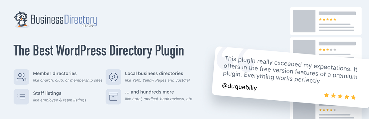 Plugin pentru directorul de afaceri Plugin pentru directorul WordPress