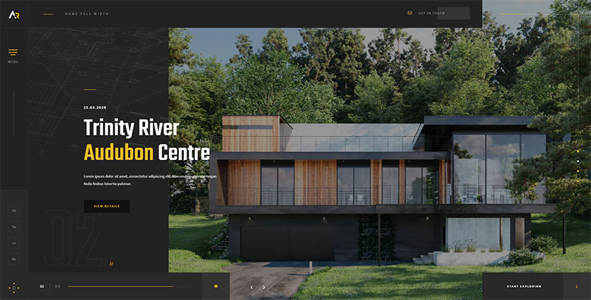 Archimak - Tema WordPress para Portafolio de Arquitectura Interior