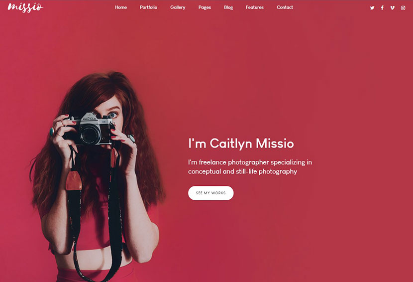 Missio-Fotoğrafçılık WordPress