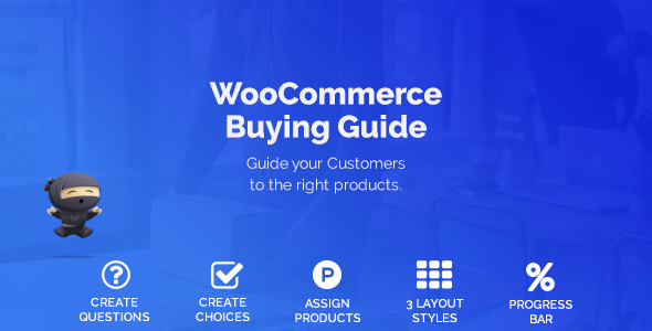 WooCommerce 가이드 판매 및 제품 고문