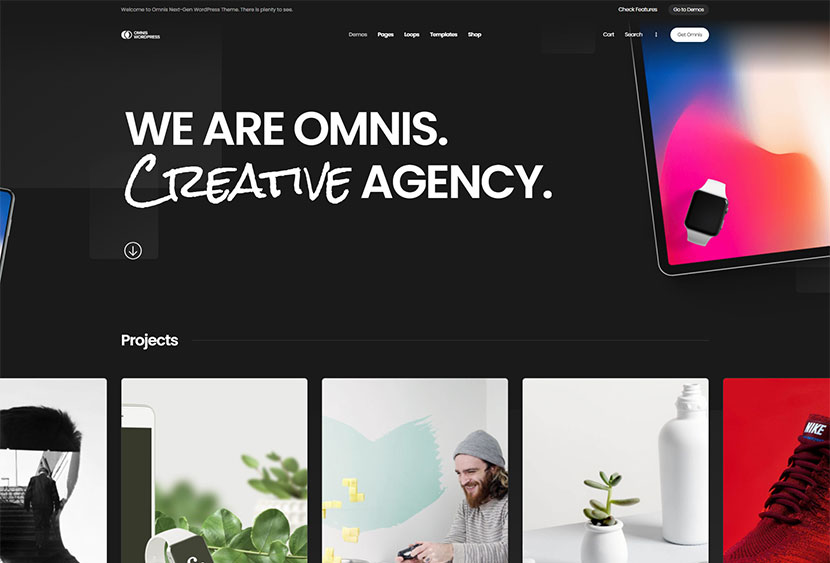 Omnis – ธีม WordPress อเนกประสงค์รุ่นต่อไป